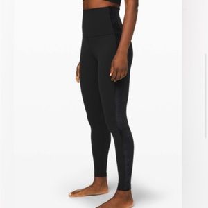 Lululemon align velvet stripe leggings 28 inch